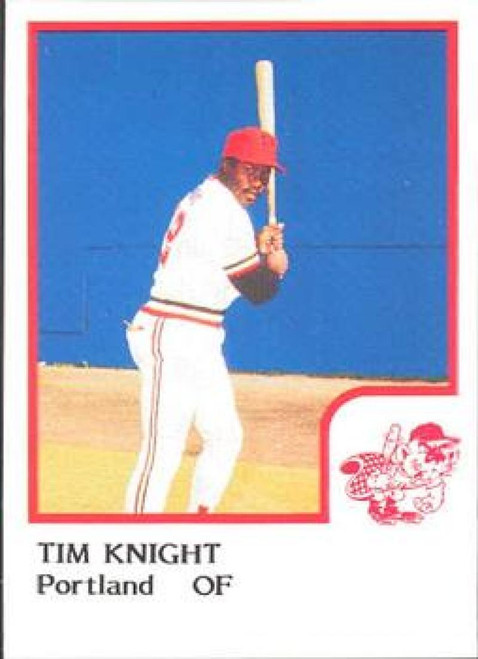 1986 Pro Set #12 Tim Knight NM-MT Portland Beavers 