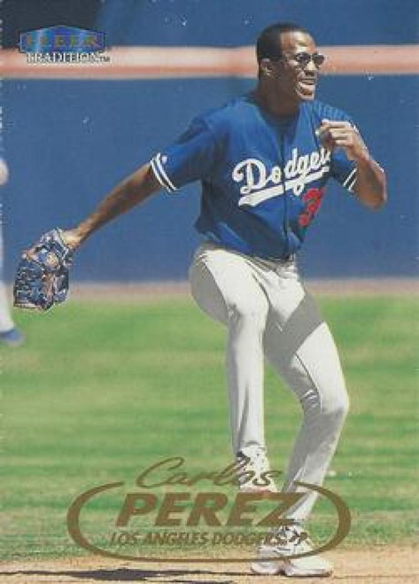 SOLD 40349 1998 Fleer Update #U47 Carlos Perez VG Los Angeles Dodgers 