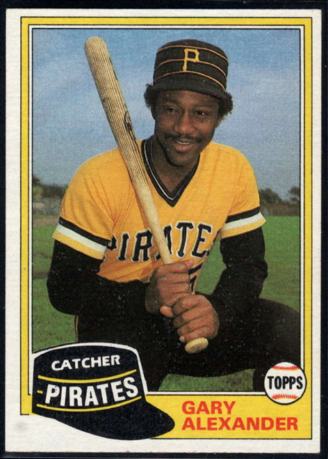 1981 Topps Traded #729 Gary Alexander NM-MT Pittsburgh Pirates 
