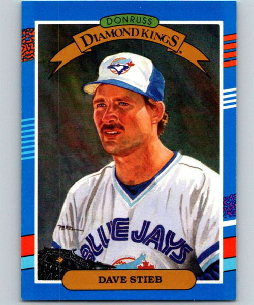 1991 Donruss #1 Dave Stieb DK VG Toronto Blue Jays 