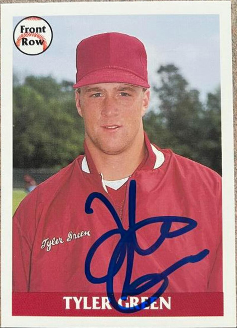 Tyler Green Autographed 1992 Front Row Tyler Green #7