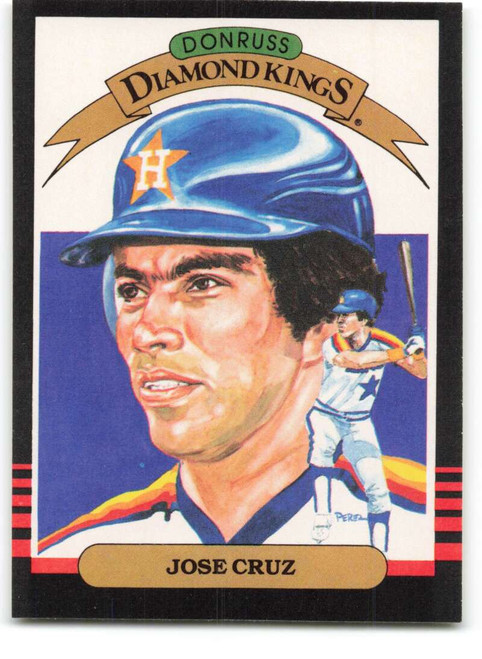 1985 Donruss/Leaf #20 Jose Cruz DK VG Houston Astros 
