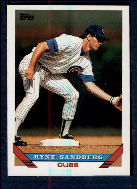 1993 Topps #3 Ryne Sandberg VG Chicago Cubs 
