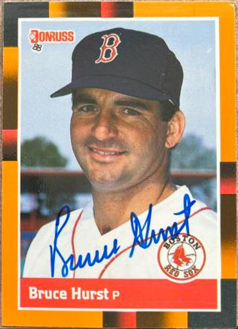 Bruce Hurst Autographed 1988 Donruss Baseball's Best #233