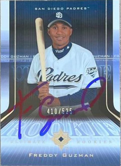 Freddy Guzman Autographed 2004 Upper Deck Ultimate Collection #155