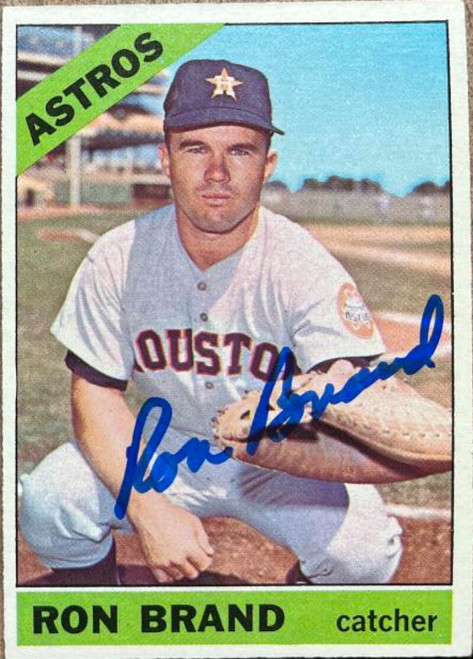 Ron Brand Autographed 1966 Topps #394