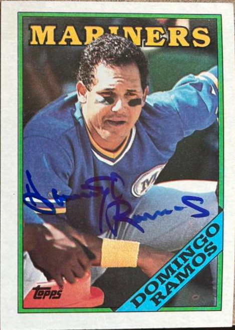 Domingo Ramos Autographed 1988 Topps #206