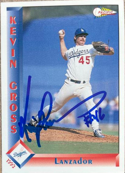 Kevin Gross Autographed 1993 Pacific Spanish #145