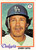 1978 Topps #508 Johnny Oates VG Los Angeles Dodgers 