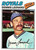 1977 Topps #75 Dennis Leonard VG Kansas City Royals 