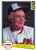 1982 Donruss #27 Earl Weaver MG VG Baltimore Orioles 