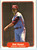 1982 Fleer #261 Del Unser VG Philadelphia Phillies 