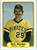 1982 Fleer #493 Rick Rhoden VG Pittsburgh Pirates 