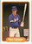 1982 Fleer #523 Mike Cubbage VG New York Mets 