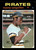 1971 Topps #480 Manny Sanguillen VG Pittsburgh Pirates 