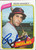 Ron Hassey Autographed 1980 Topps #222