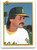 1990 Bowman #451 Dennis Eckersley VG Oakland Athletics 