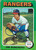 Jim Sundberg Autographed 1975 Topps #567 Texas Rangers Card