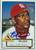 Eric Davis Autographed 2001 Topps Heritage #295 