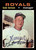 1971 Topps #91 Bob Lemon MG VG Kansas City Royals 