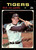 1971 Topps #3 Dick McAuliffe VG Detroit Tigers 