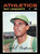 1971 Topps #440 Bert Campaneris VG Oakland Athletics 