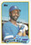 1989 Topps #168 Willie Wilson NM-MT Kansas City Royals 