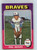 1975 Topps #130 Phil Niekro VG Atlanta Braves 