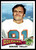 1975 Topps #128 Howard Twilley VG  Miami Dolphins 