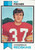 1973 Topps #98 Pat Fischer VG Washington Redskins 