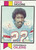 1973 Topps #202 Zeke Moore VG Houston Oilers 