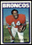 1972 Topps #50 Floyd Little VG  Denver Broncos 