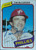 Tim McCarver Autographed 1980 Topps #178 Philadelphia Phillies Card
