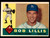 1960 Topps #354 Bob Lillis VG Los Angeles Dodgers 