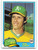 1981 Topps #481 Bob Lacey DP VG Oakland Athletics 