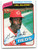 1980 Topps #400 George Foster VG Cincinnati Reds 