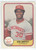 1981 Fleer #199 Ken Griffey Sr. VG Cincinnati Reds 