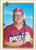 John Kruk Autographed 1990 Bowman #154 Philadelphia Phillies Card