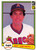 1982 Donruss #593 Bert Campaneris VG California Angels 