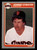 1985 Fleer #614 Johnnie LeMaster VG San Francisco Giants 