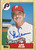 Lee Elia Autographed 1987 Topps Traded #32T Philadelphia Phillies Card