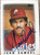 Juan Samuel Autographed 1986 Topps Major League Leaders Mini's #54 Philadelphia Phillies Card