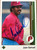 Juan Samuel Autographed 1989 Upper Deck #336 Philadelphia Phillies Card