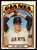 1972 Topps #76 Don Carrithers VG RC Rookie San Francisco Giants 