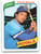 1980 Topps #9 Steve Braun VG Kansas City Royals 