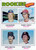 1977 Topps #489 Len Barker/Randy Lerch/Greg Minton/Mike Overy Rookie Pitchers VG RC Rookie Texas Rangers/Philadelphia Ph