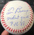 Tom Browning Perfect Game Box Score Inscribed ROMLB Baseball