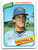 1980 Topps #417 Craig Chamberlain DP VG RC Rookie Kansas City Royals 