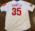 Cole Hamels '08 W.S. MVP Autographed Philadelphia Phillies Majestic Cool Base Jersey JSA Witness