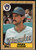 1987 Topps #640 Mark Clear NM-MT Milwaukee Brewers 